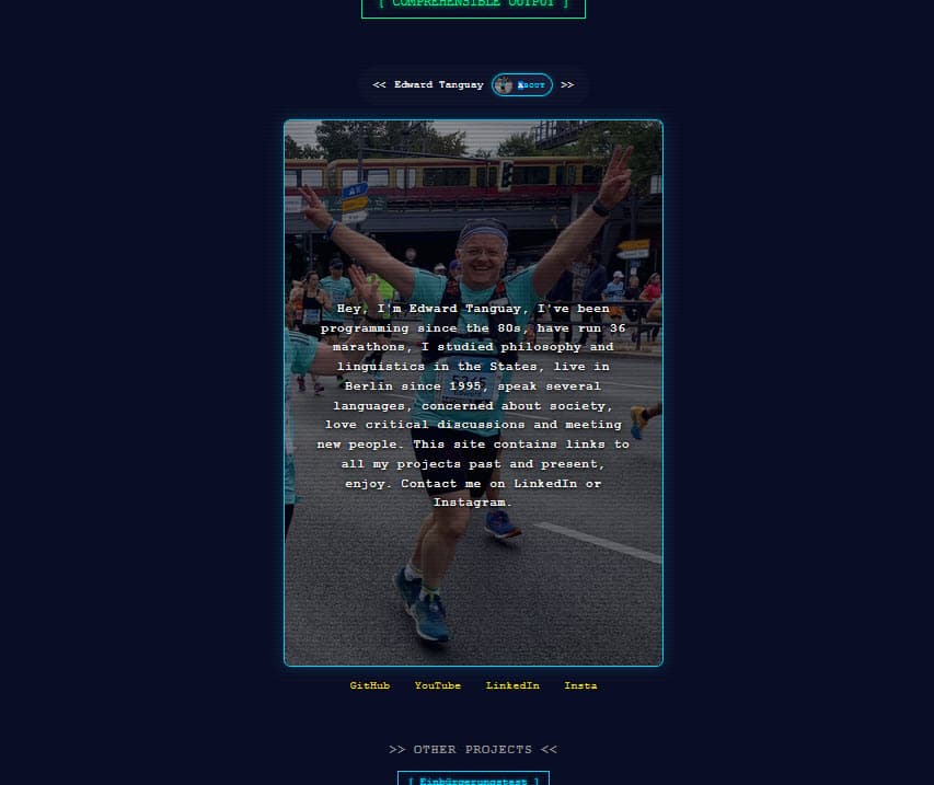Restyled "about box" with full image