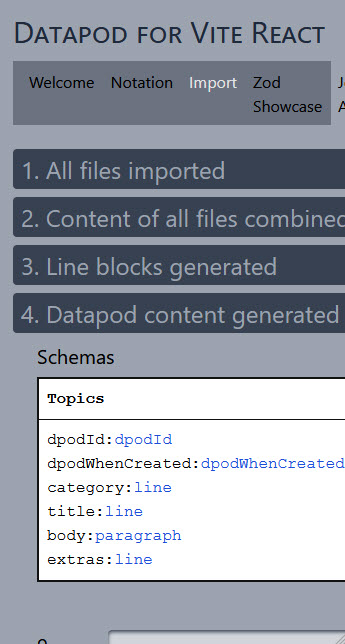 Datapod for TypeScript/React 2023 - Mobile