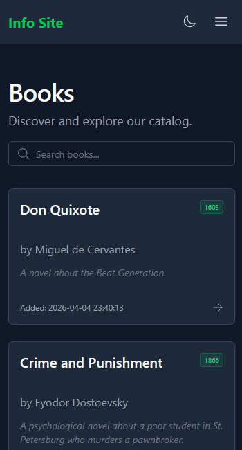TypeScript-Nuxt Datapod - Mobile